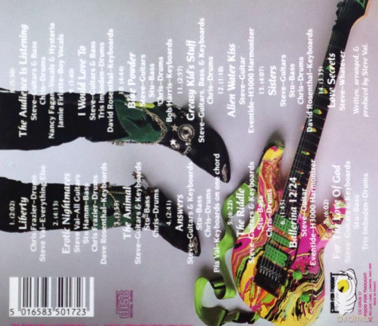 Steve Vai: Steve Vai-Passion And Warfare [CD]