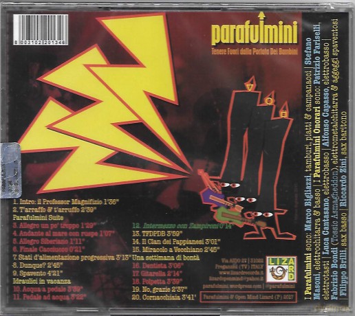 Parafulmini: Tenere Fuori Dalla Portata Dei Bambini [CD]