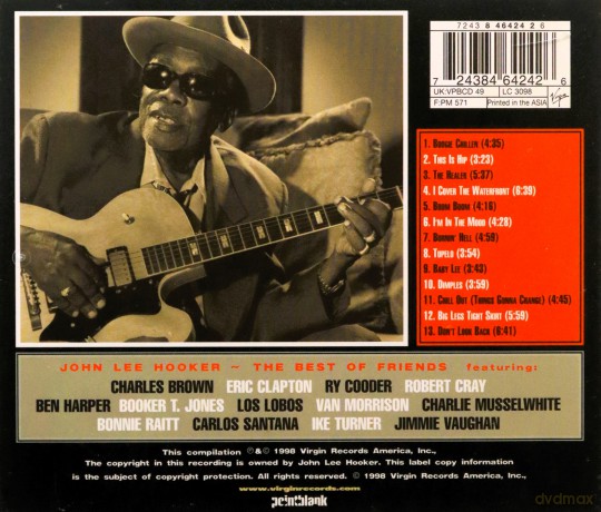 John Lee Hooker: The Best of Friends [CD]