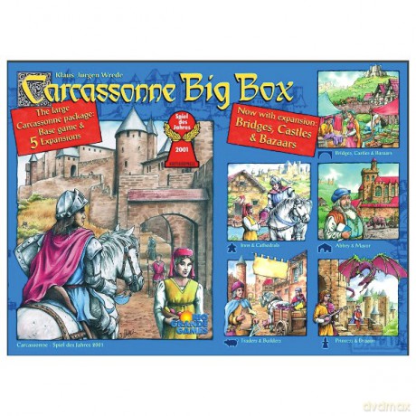 BARD Gra Carcassonne Big Box 3 435 [GRA]