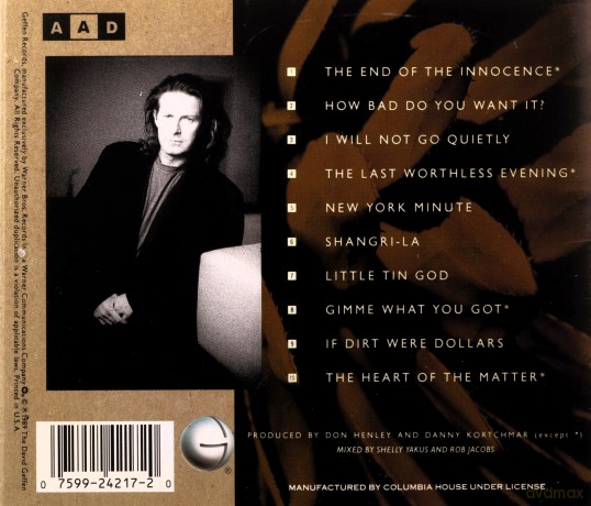 Don Henley: The End of the Innocence [CD]