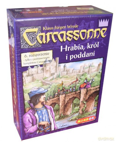 BARD Gra Carcassonne Roz.6 Hrabia, Król. 51 [GRA]