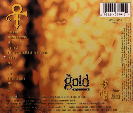 Prince: The Gold Experience [CD]