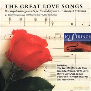101 Strings Orchestra: The Great Love Songs [CD]