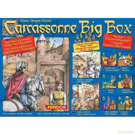 BARD Gra Carcassonne Big Box 4 1126 [GRA]