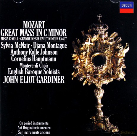 Gardiner,Mc Nair,English Baroque: Mozart:Great Mass In C Minor [CD]