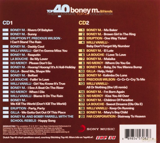 Boney M.: Top 40 - Boney M. And Friends [2CD]