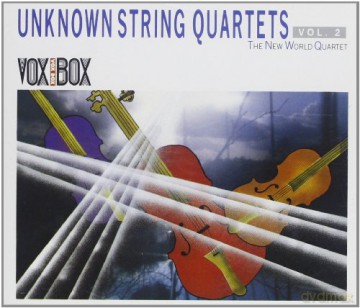 Miscellanee: Unknown String Quartets 2 [2CD]