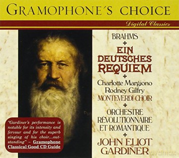 Gardiner/+: Brahms:Deutsches Requiem [CD]