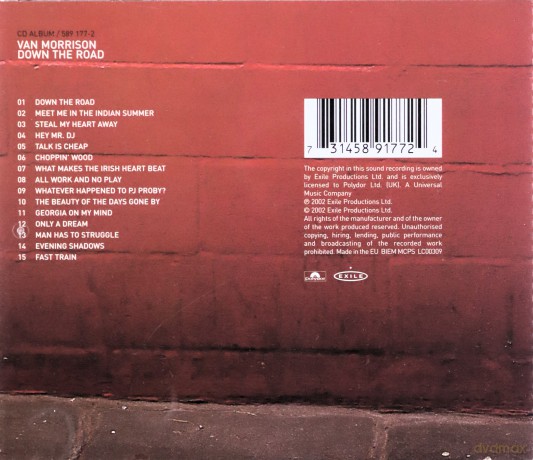 Van Morrison: Van Morrison - Down The Road [CD]