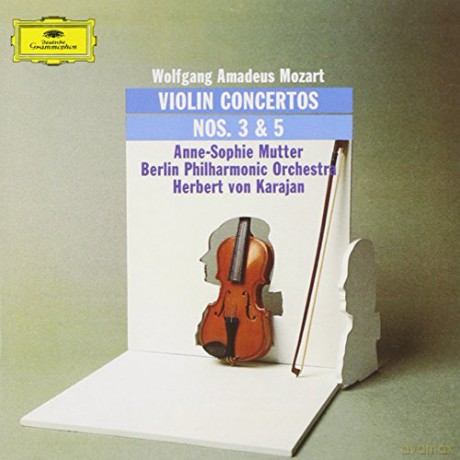 A.-S. Mutter: Violinkonzerte 3 G-Dur+5 A-Dur [CD]