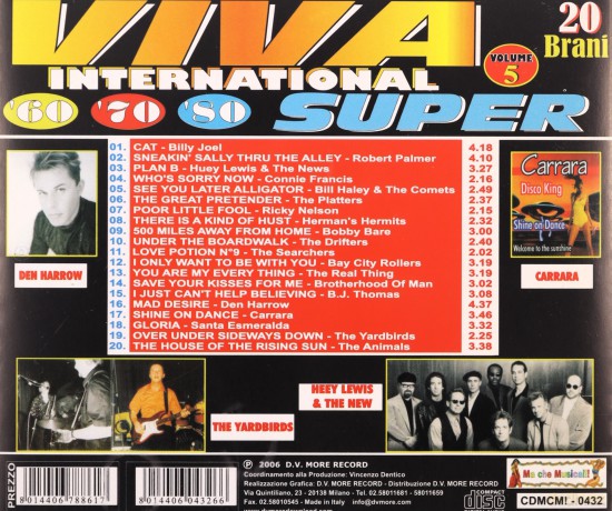aa.vv-Disco Dance Party: Viva Intenational Super 60'70'80 [CD]