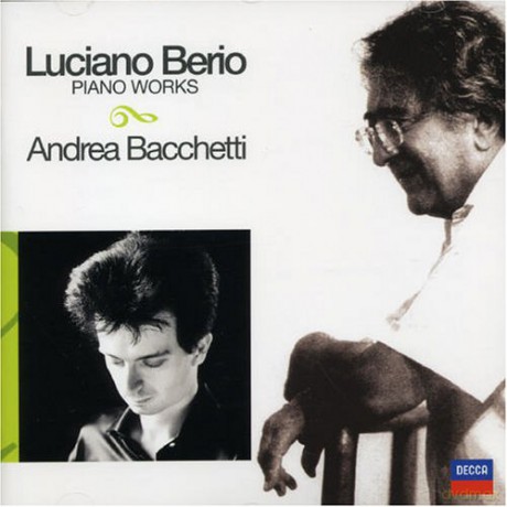 Andrea Bacchetti: Vol. 1-Berio: Works for Pno [CD]