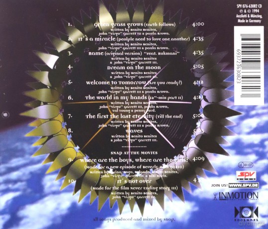 Snap: Welcome To Tomorrow [CD]