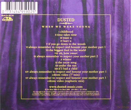Dusted: When We Were Young [CD]