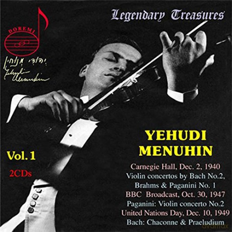 Yehudi Menuhin: Yehudi Menuhin, Vol 1 [2CD]