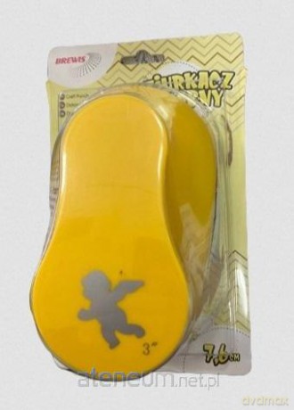 Dziurkacz ozdobny - Aniołek 7,6cm MIX