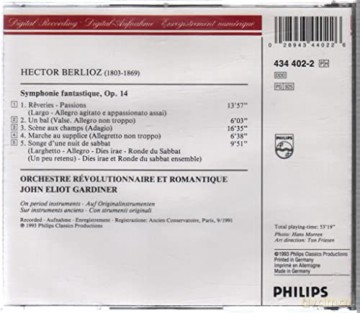 Gardiner/Orr: Berlioz: Symphonie Fantastique [CD]