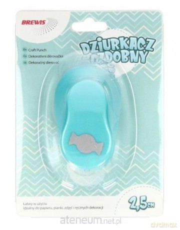 Dziurkacz ozdobny - Cukierka 2,5 cm MIX