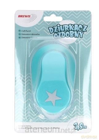 Dziurkacz ozdobny - Gwiazda 3,8 cm MIX