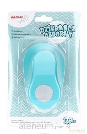 Dziurkacz ozdobny - Koło 3,8 cm MIX