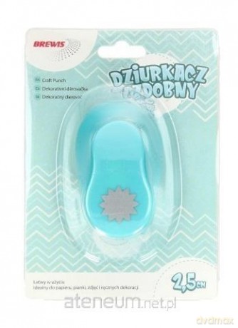 Dziurkacz ozdobny - Kwiatek 2,5 cm MIX