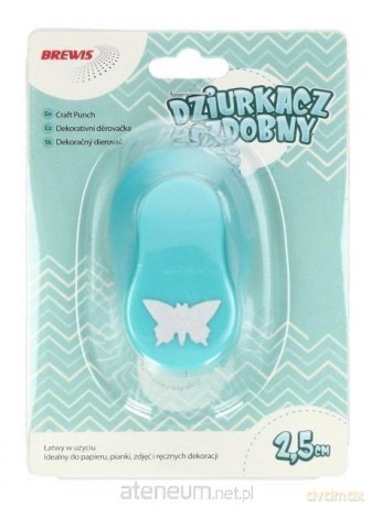 Dziurkacz ozdobny - Motyl 2,5 cm MIX