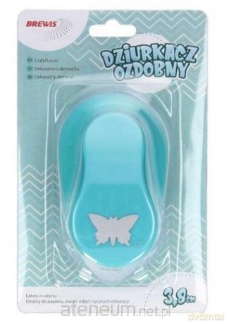 Dziurkacz ozdobny - Motyl 3,8 cm MIX