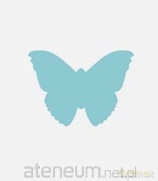 Dziurkacz ozdobny - Motyl 3,8 cm MIX