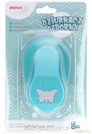 Dziurkacz ozdobny - Motyl 5 cm MIX