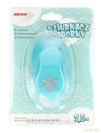 Dziurkacz ozdobny - Płatek śniegu 2,5 cm MIX