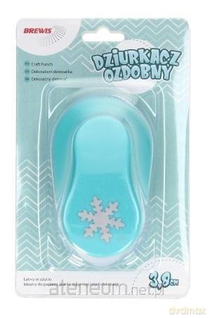 Dziurkacz ozdobny - Płatek śniegu 3,8 cm MIX
