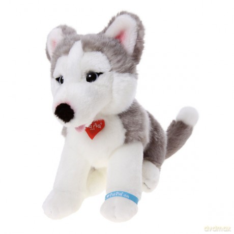 BAUER Pies Husky siedzący 25 cm 17020 [ZABAWKA]