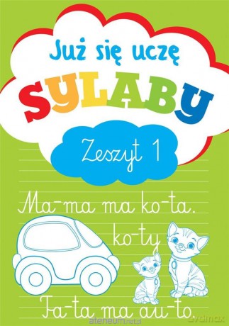 Już się uczę. Sylaby zeszyt 1 - Anna Wiśniewska [KSIĄŻKA]