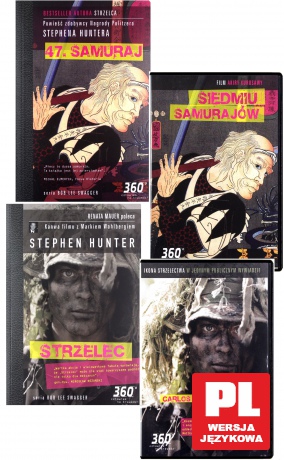 47 Samuraj / Siedmiu samurajów + Strzelec / Wywiad z Carlosem Hathcockiem [2xKSIĄŻKA]+[2DVD]