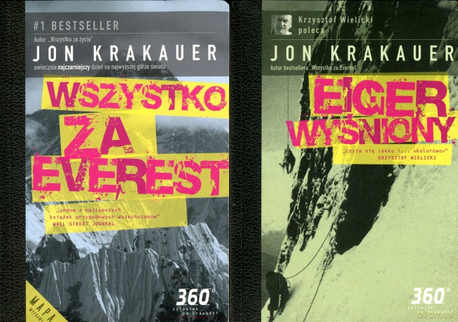 360 stopni Kolekcja Wspinaczka: Wszystko za Everest + Eiger Wyśniony [DVD]+[KSIĄŻKA]