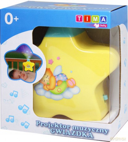 Projektor muzyczny lampka gwiazdka