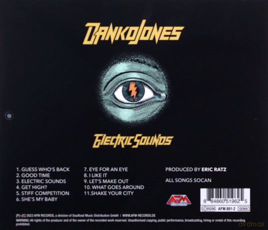 Danko Jones: Electric Sounds [CD]