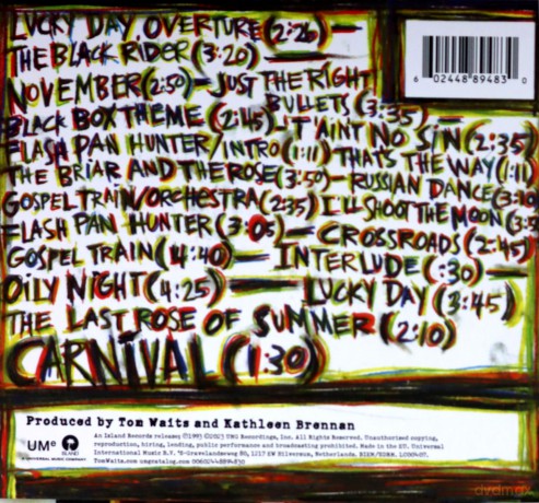 Tom Waits: The Black Rider [CD]