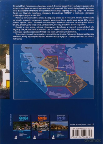 Grecja dla żeglarzy (Tom 1) - Elżbieta Kasperaszek, Piotr Kasperaszek [KSIĄŻKA]