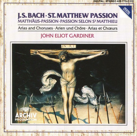 Gardiner: Bachjs:St. Matthew Passion [CD]