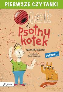 Pierwsze czytanki. Olek i psotny kotek - Joanna Krzyżanek [KSIĄŻKA]