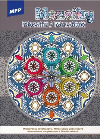 Kolorowanka antystresowa Mandale Mozaiki [KSIĄŻKA]