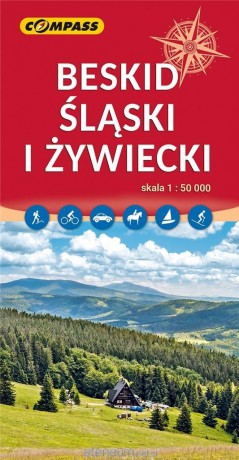 Mapa turystyczna - Beskid Śląski i Żywiecki