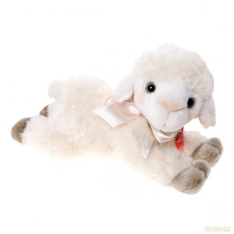 BAUER Owieczka leżąca 20 cm, kędzierzawa 17002 [ZABAWKA]