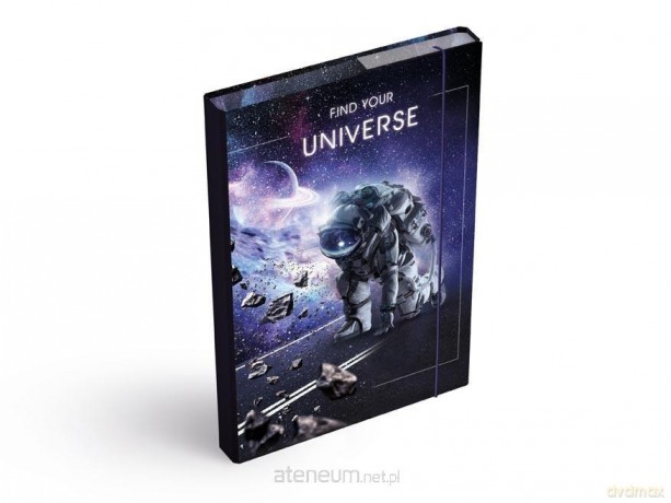 Teczka skrzydłowa z gumką A4 Universe
