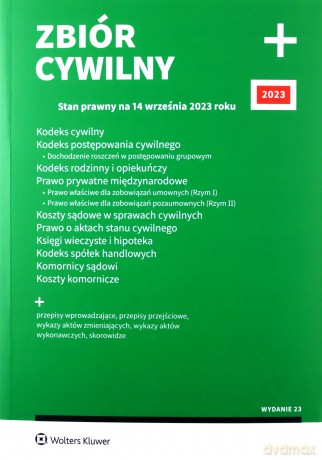 Zbiór cywilny PLUS 2023 w.23 [KSIĄŻKA]