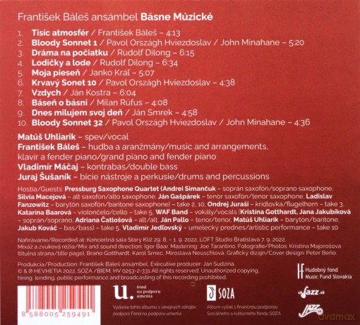 Frantisek Bales Ansambel: Basne Muzicke [CD]