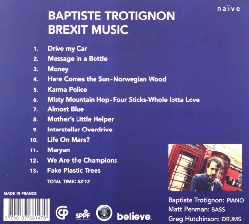 Baptiste Trotignon: Brexit Music [CD]
