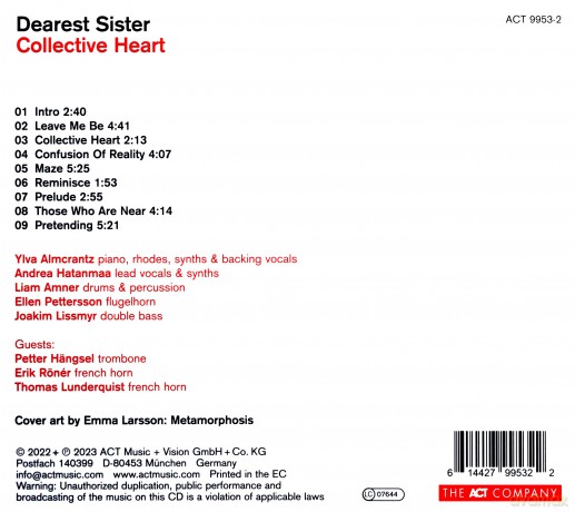 Dearest Sister: Collective Heart [CD]